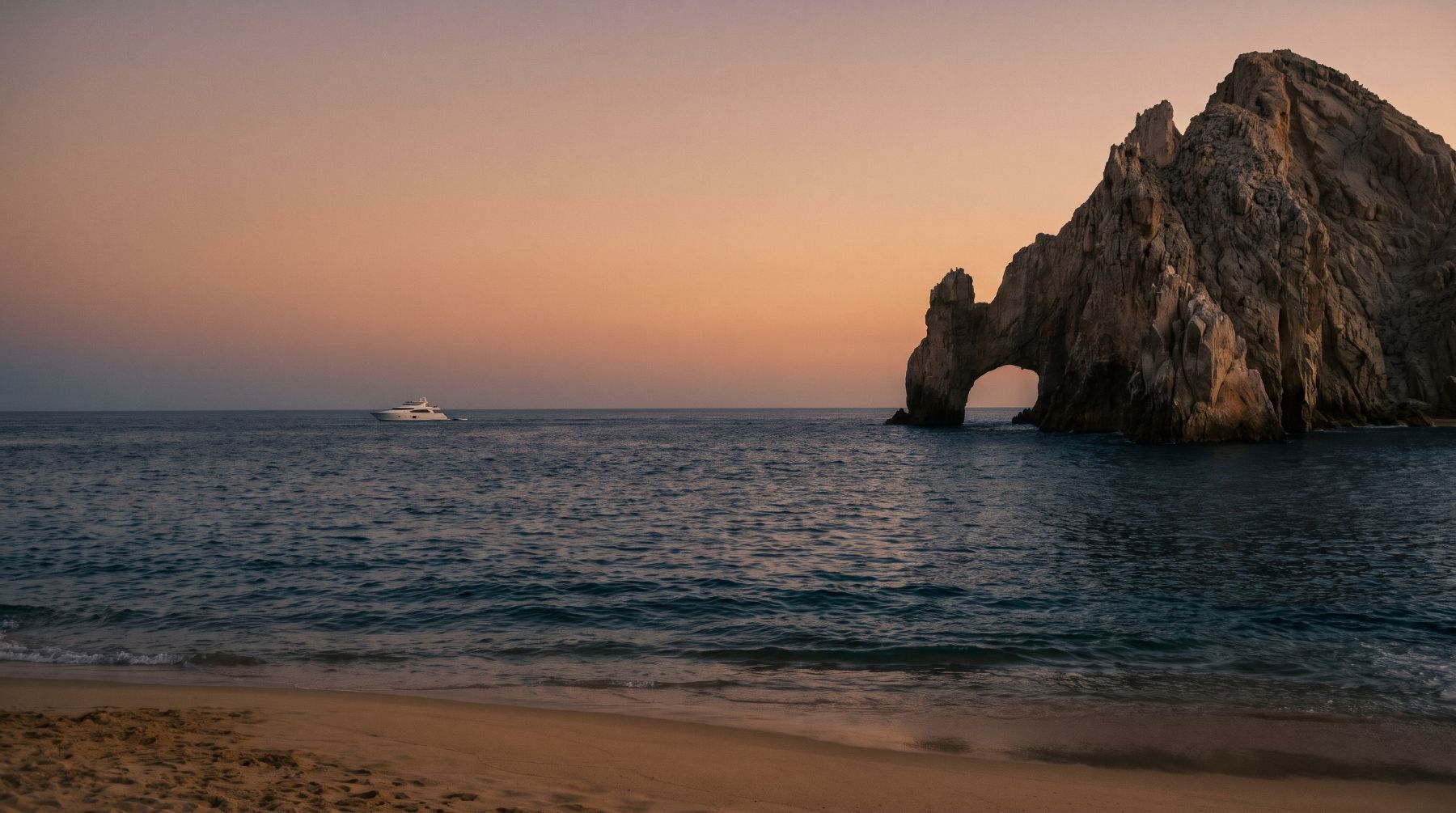 El Arco at Land's End, Cabo San Lucas, at dusk